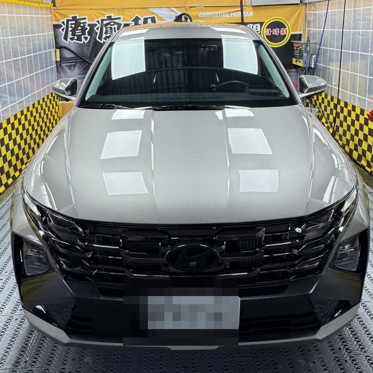 Hyundai Tucson 漆面護理作品